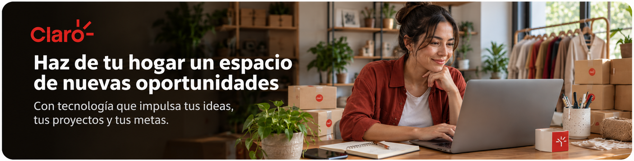 Campaña Claro de hogar conectado